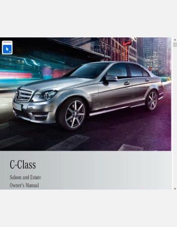 mercedes benz c class 2011 owners manual 